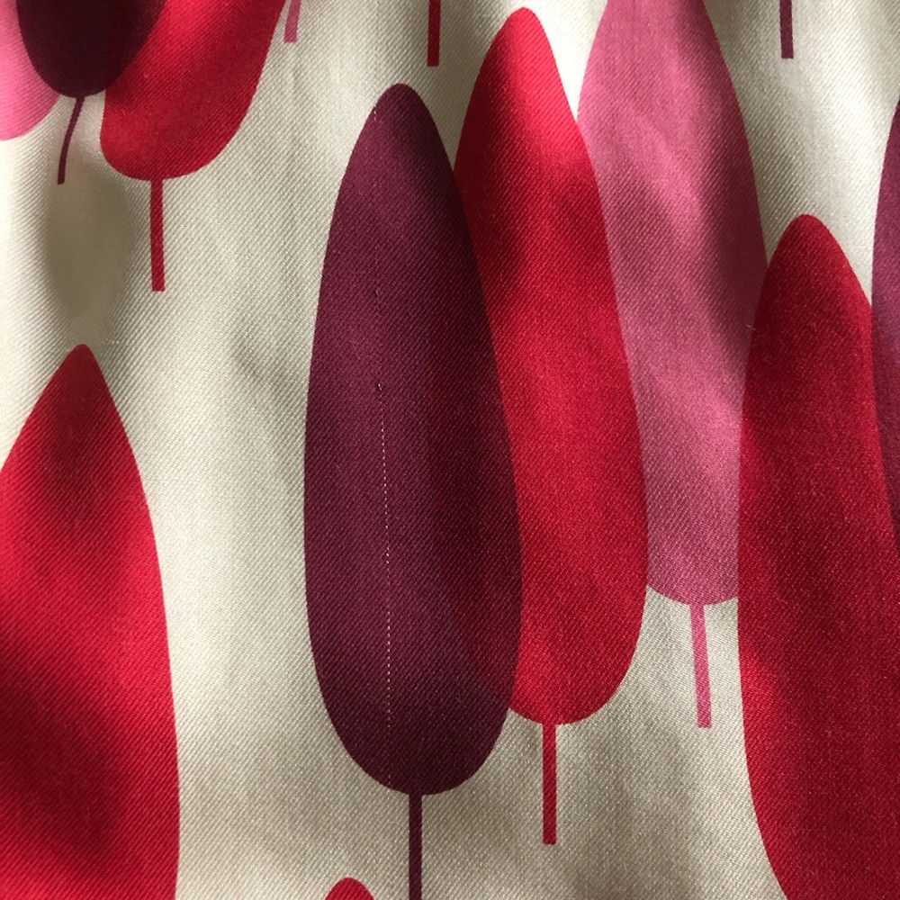 Orla Keily Cyprus Tree shift dress - shades of red - Picture 10 of 11